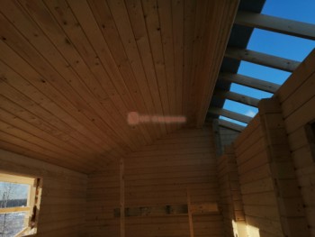 Фото №38: баня из бруса 118