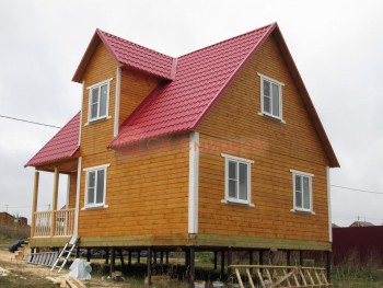 Фото №2: дом из бруса 12