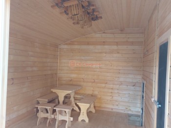 Фото №12: баня из бруса 125