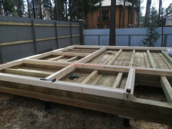 Фото №3: баня из бруса 135