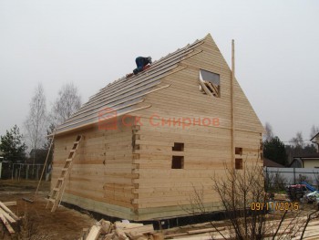 Фото №33: дом из бруса 16