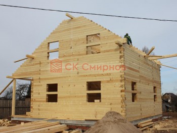 Фото №31: дом из бруса 19