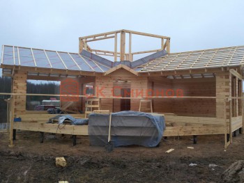 Фото №113: баня из бруса 33