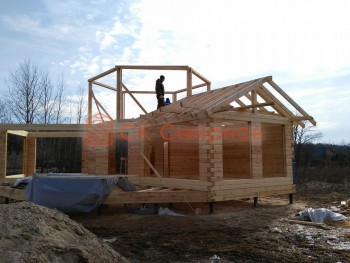 Фото №94: баня из бруса 33