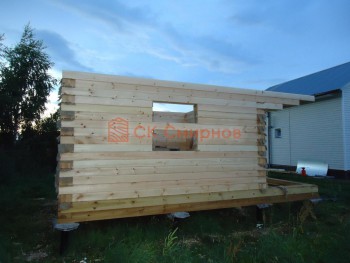 Фото №36: баня из бруса 42