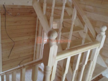 Фото №85: дом из бруса 64