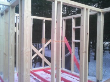 Фото №47: каркасная баня 68