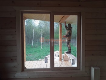 Фото №60: дом из бруса 69