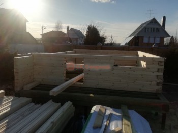 Фото №112: баня из бруса 70