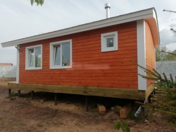 Фото №4: баня из бруса 70