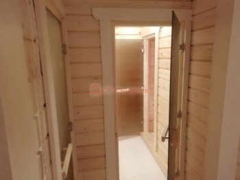 Фото №80: баня из бруса 70