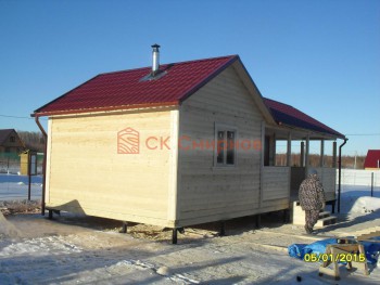 Фото №5: баня из бруса 8