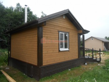 Фото №1: баня из бруса 86